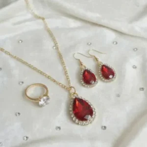 Ruby Glow Elegance Set