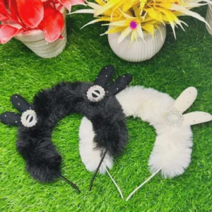 Furry Bunny Ear Headband