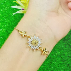 Sunflower Crystal Bracelet