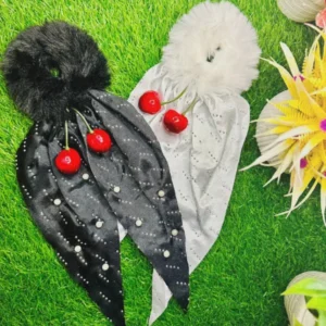 Fluffy Cherry Hair Pony